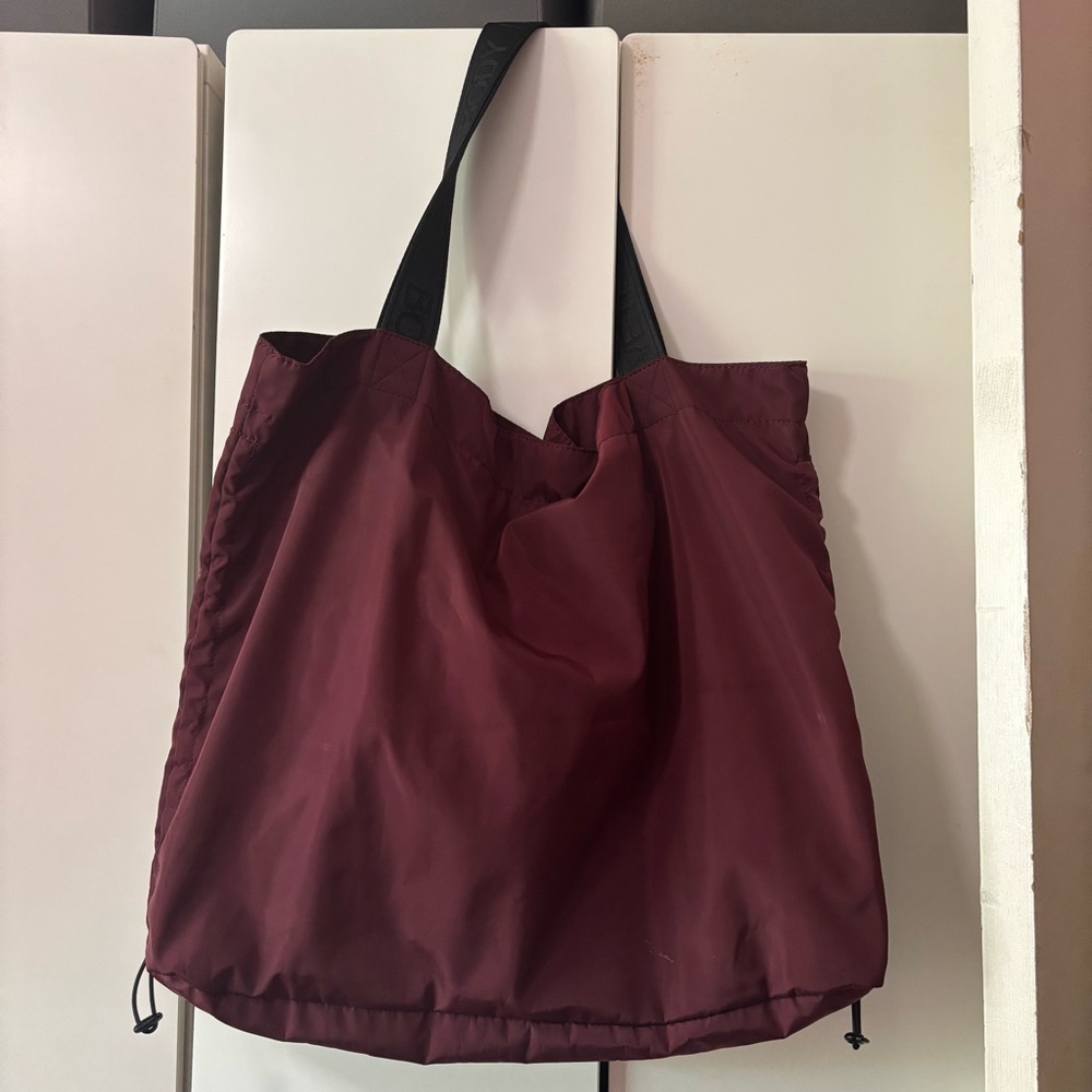 Burgundy Tote Bag